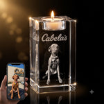 3D Crystal Candle Crystal 3d Pix