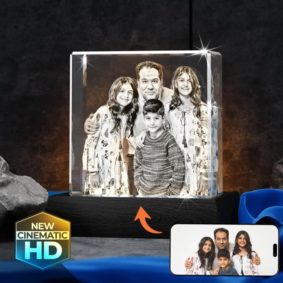 3D Crystal Square Crystal 3d Pix
