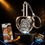 Crystal Keychains LED Crystal 3d Pix
