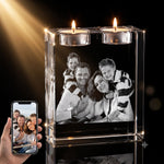 3D Crystal Memorial Candle Crystal 3d Pix