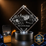 3D Crystal Corner Diamond Crystal 3d Pix