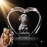 3D Crystal Heart – Pet Edition Crystal 3d Pix