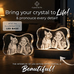 3D Crystal Dog Bone Crystal 3d Pix