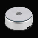Silver LED Base Crystal 3d Pix