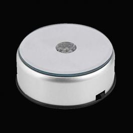 Silver LED Base Crystal 3d Pix