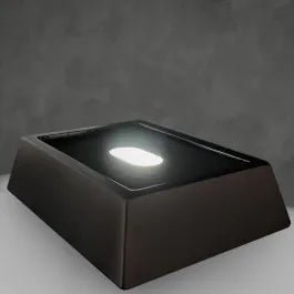 3D crystal light base – wood LED display stand for crystal keepsakes